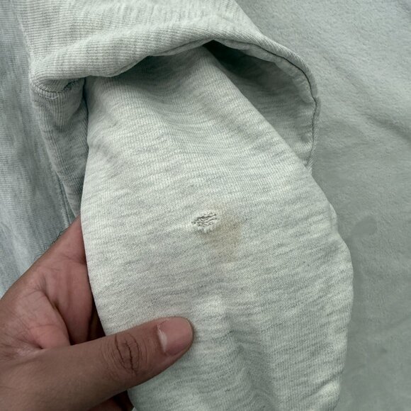 Vintage Universirty Of Notre Dame Sweatshirt Mens L Gray Pullover Fleece - Picture 7 of 9